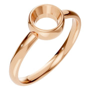Solitaire Ring - Round 5.60mm