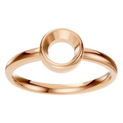 Solitaire Ring - Round 5.60mm
