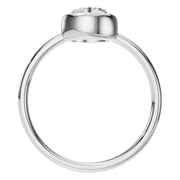 Solitaire Ring - Round 6.5mm
