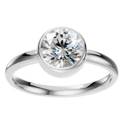 Solitaire Ring - Round 6.5mm