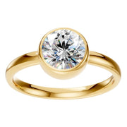 Solitaire Ring - Round 6.5mm