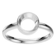 Solitaire Ring - Round 6.5mm