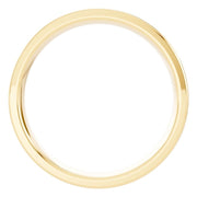 D-Shape Wedding Band - 5mm