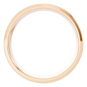 D-Shape Wedding Band - 7mm