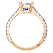 Accented Emerald Ring