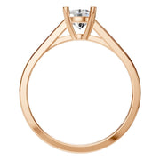 Solitaire Ring - Round 5mm