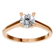 Solitaire Ring - Round 5mm