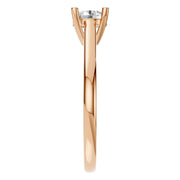 Solitaire Ring - Round 5mm
