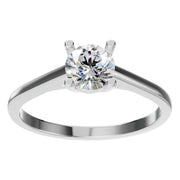 Solitaire Ring - Round 5mm