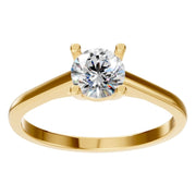 Solitaire Ring - Round 5mm