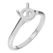 Solitaire Ring - Round 5.75mm