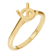 Solitaire Ring - Round 5.75mm
