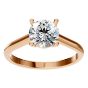 Solitaire Ring - Round 6.5mm