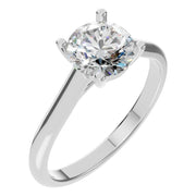 Solitaire Ring - Round 6.5mm