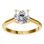 Solitaire Ring - Round 6.5mm