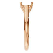 Solitaire Ring - Round 6.5mm