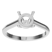 Solitaire Ring - Round 6.5mm