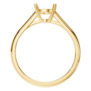 Solitaire Ring - Round 6.5mm