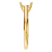 Solitaire Ring - Round 6.5mm