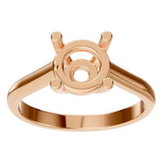 Solitaire Ring - Round 7.2mm