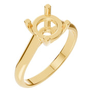 Solitaire Ring - Round 7.2mm