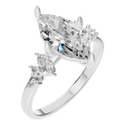 Accented Marquise Ring