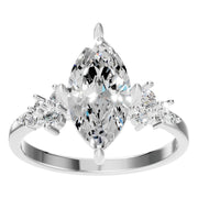 Accented Marquise Ring