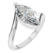Fancy Solitaire Ring - Marquise 13.12x6.36mm