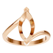 Fancy Solitaire Ring - Marquise 13.12x6.36mm