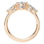 Three Stone Ring - Round 6.5mm