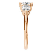 Three Stone Ring - Round 6.5mm