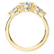 Three Stone Ring - Round 6.5mm