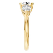 Three Stone Ring - Round 6.5mm