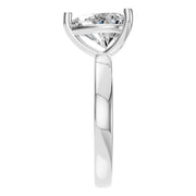 Solitaire Ring - Heart 9x9mm