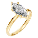 Six Prong Marquise Ring