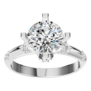 Solitaire Ring - Round 6.5-7.2mm