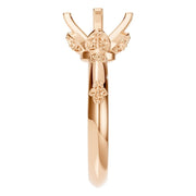 Solitaire Ring - Round 6.5-7.2mm