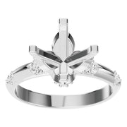 Solitaire Ring - Round 6.5-7.2mm