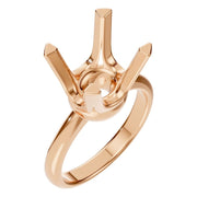 Solitaire Ring - Round 9.3mm
