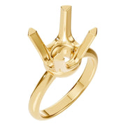 Solitaire Ring - Round 9.3mm