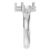 Three Stone Ring - Pear 10x6.5mm