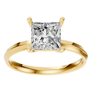 Solitaire Ring - Princess 5.5x5.5mm