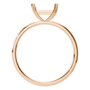 Solitaire Ring - Princess 5.5x5.5mm