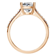 Cushion Accented Ring