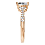 Cushion Accented Ring