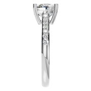 Cushion Accented Ring