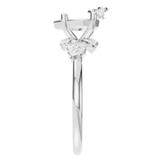 Fancy Solitaire Ring - Heart 7x7mm
