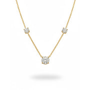 2.5 ctw Round Pendant Necklace