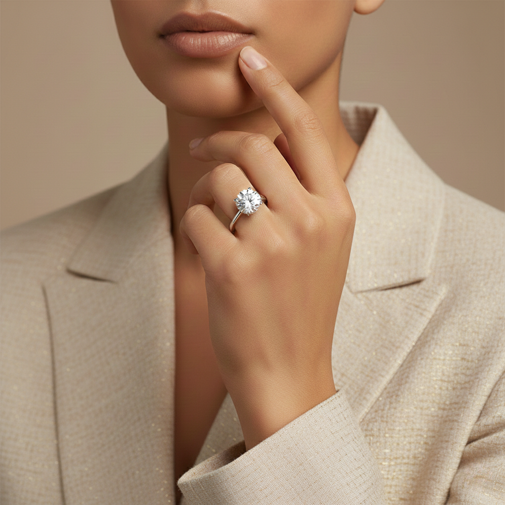 1 ctw Round Solitaire Engagement Ring