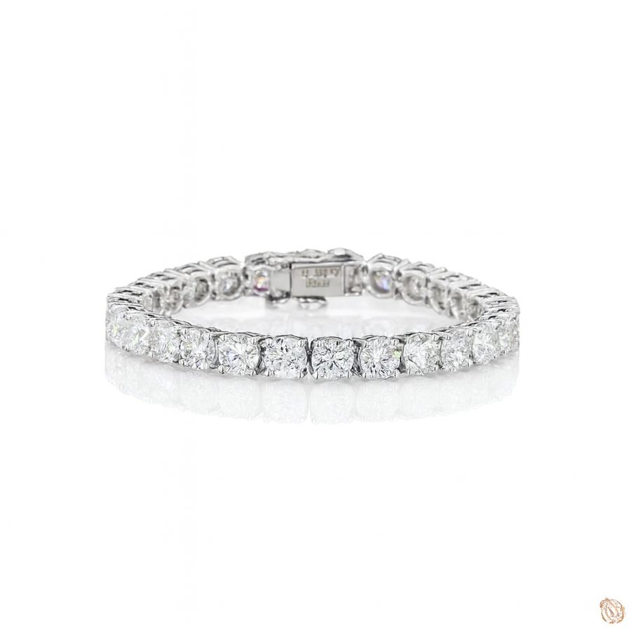 Round Tennis Bracelet